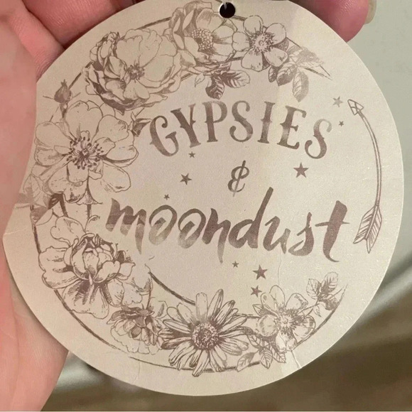 Gypsies & Moondust sparkly‎ blouse size Small - Picture 5 of 6